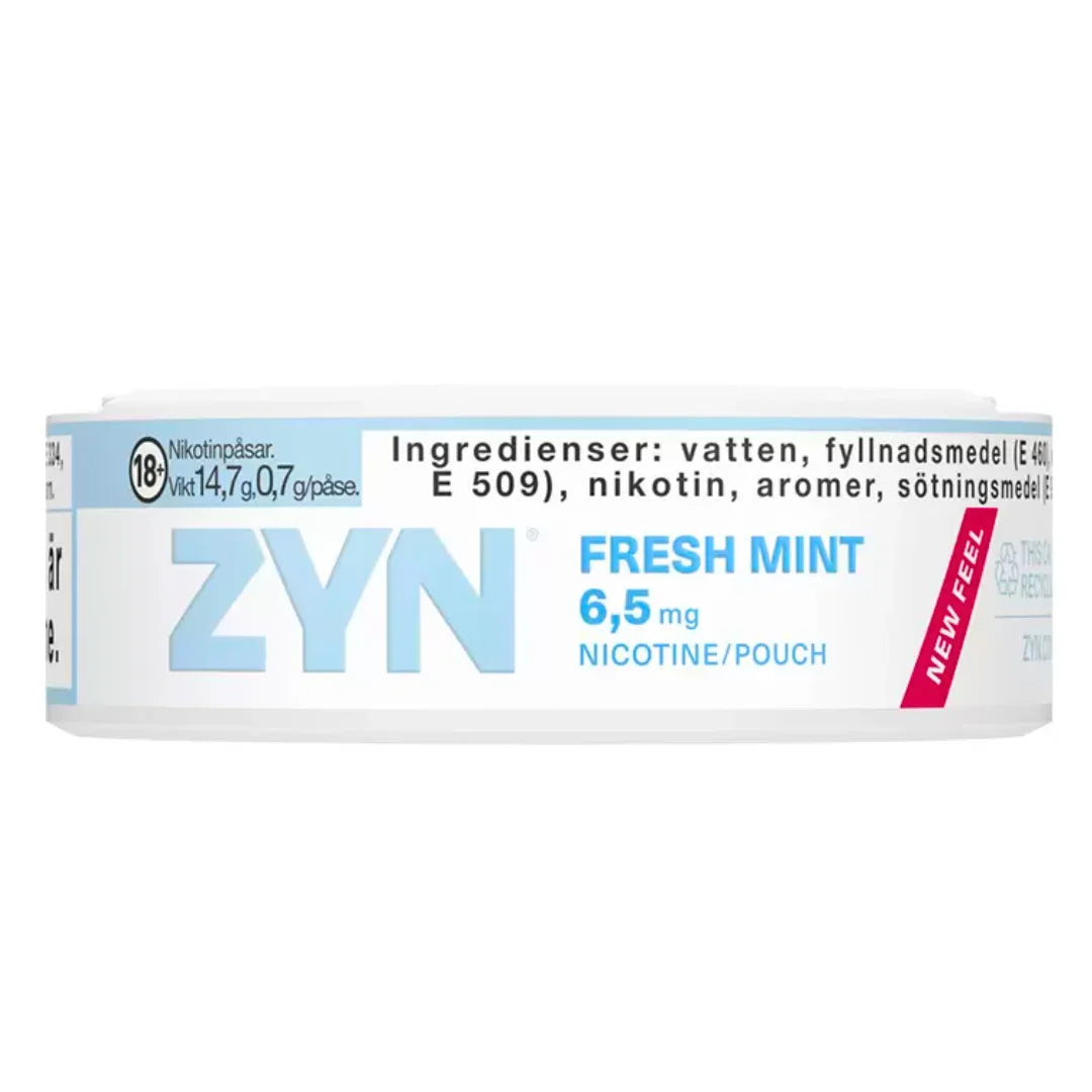 ZYN FRESH MINT SLIM 6.5 MG