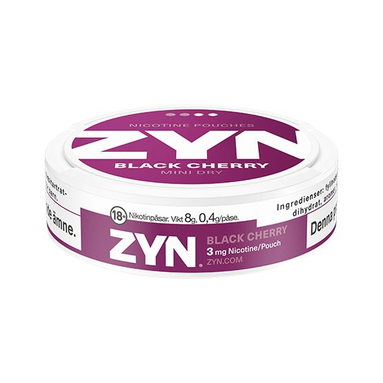 ZYN BLACK CHERRY MINI DRY 3 MG